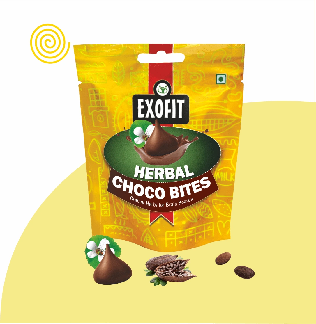 Herbal Choco Bites With Brahmi